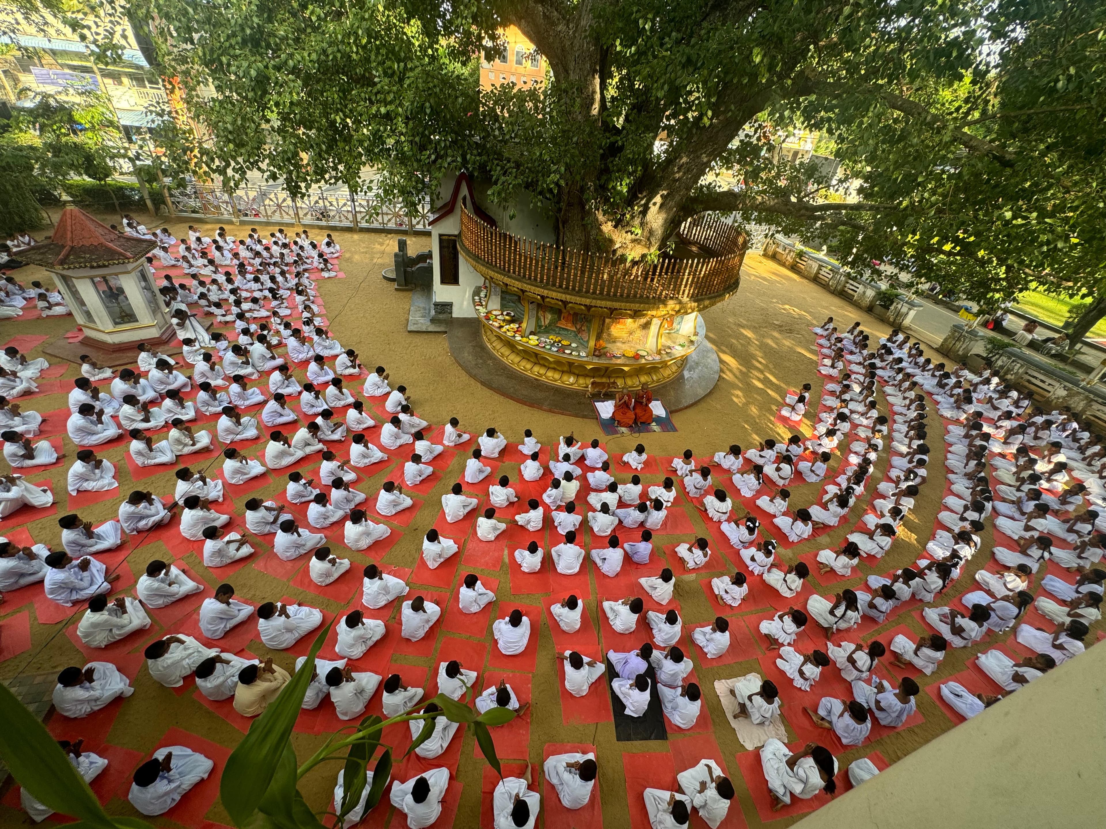 ශ්‍රී බෝධිරාජ ධර්මායතන දහම් පාසලේ සිසුන්
